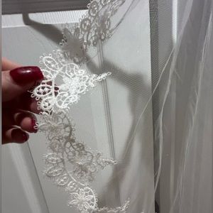 Girls communion veil